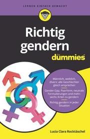 Richtig gendern für Dummies Rocktäschel, Lucia Clara 9783527718184