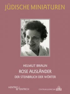 Rose Ausländer Braun, Helmut 9783955652395