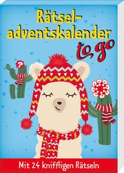 Rätseladventskalender to go 4 Schwarz, Emil 9783780613684