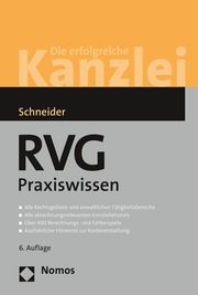 RVG Praxiswissen Schneider, Norbert 9783848772209