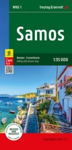 Samos, Wander- und Freizeitkarte 1:35.000, freytag & berndt  9783707920673
