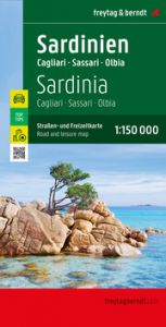 Sardinien, Straßen- und Freizeitkarte 1:150.000  9783707921717