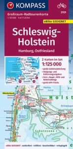 Schleswig-Holstein, Hamburg, Ostfriesland KOMPASS-Karten GmbH 9783991210146