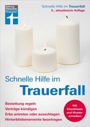 Schnelle Hilfe im Trauerfall Stiftung Warentest 9783747102831