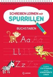Schreiben lernen mit Spurrillen - Buchstaben Loewe Lernen und Rätseln 9783743215146