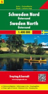 Schweden Nord - Östersund, Autokarte 1:400.000 Freytag-Berndt und Artaria KG 9783707904697