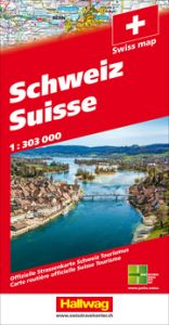 Schweiz Strassenkarte 1:303 000 Hallwag Kümmerly+Frey AG 9783828310353