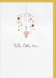 Faltkarte "Hello Little One" - Geburt