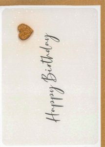 Faltkarte "Happy Birthday"