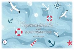 Faltkarte "Segenswünsche zur Konfirmation"