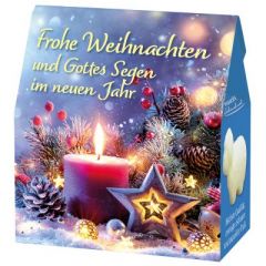 Schafmilchseife Schaf "Frohe Weihnachten"