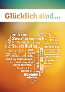 Glücklich sind ... - Deutsch (Herz-Version)