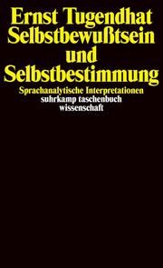 Selbstbewußtsein und Selbstbestimmung Tugendhat, Ernst 9783518278215