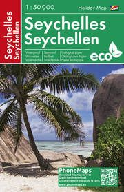Seychellen, Freizeitkarte 1:50 000 FREYTAG - BERNDT spol s r o 9788074454882