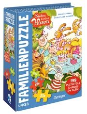 Sieben kleine Hasen. Unser Familien-Puzzle Praml, Sabine 4260512188689