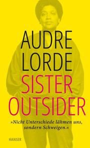 Sister Outsider Lorde, Audre 9783446269712