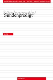 Sündenpredigt Michael Meyer-Blanck/Ursula Roth/Jörg Seip u a 9783769819649