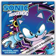 Sonic the Hedgehog 2025 - Wandkalender  9781835271087