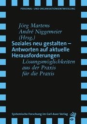 Soziales neu gestalten - Antworten auf aktuelle Herausforderungen Jörg Martens/André Niggemeier 9783849790745