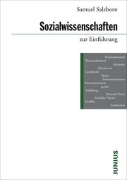 Sozialwissenschaften zur Einführung Salzborn, Samuel 9783885060772