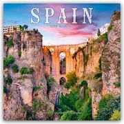 Spain - Spanien 2025 - 16-Monatskalender  9781804605882