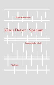 Spatium Detjen, Klaus 9783835355156