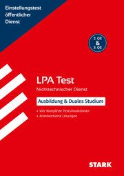 STARK LPA Test - Einstellungstest öffentlicher Dienst Kammer, Marion von der/Walz, Steffen 9783849056216