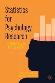 Statistics for Psychology Research Hutcheson, Adam Tyler/Groce Brown, Kristina 9783031609695