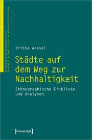 Städte auf dem Weg zur Nachhaltigkeit Acksel, Britta 9783837669923