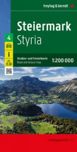 Steiermark, Straßen- und Freizeitkarte 1:200.000  9783707921632