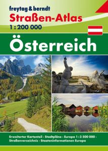 Österreich, Straßen-Atlas 1:200.000 Freytag-Berndt und Artaria KG 9783707917574