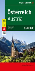 Österreich, Straßenkarte 1:500.000, freytag & berndt freytag & berndt 9783707922660