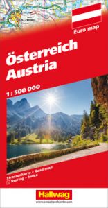 Österreich Strassenkarte 1:500 000 Hallwag Kümmerly+Frey AG 9783828308985