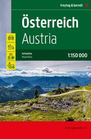 Österreich Supertouring, Autoatlas 1:150.000 freytag & berndt 9783707921786