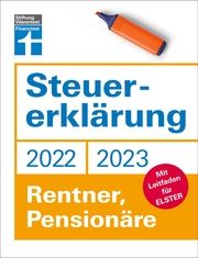 Steuererklärung 2022/2023 - Rentner, Pensionäre Pohlmann, Isabell 9783747105856