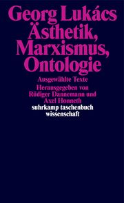 Ästhetik, Marxismus, Ontologie Lukács, Georg 9783518299395