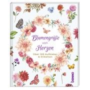 Stickeralbum Blumengrüße von Herzen  9783746261621