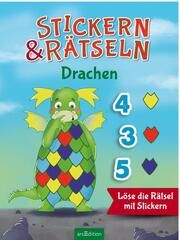 Stickern & Rätseln ab 3: Stickern & Rätseln - Drachen Sabine Sauter 9783845858135