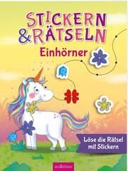 Stickern & Rätseln ab 3: Stickern & Rätseln - Einhörner Sabine Sauter 9783845858142