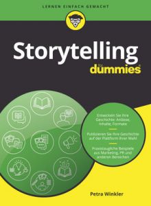 Storytelling für Dummies Winkler, Petra 9783527714933