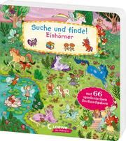 Suche und finde! Einhörner Loewe Wimmelbücher 9783743218604