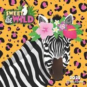 Sweet & Wild 2025 - Wand-Kalender - Broschüren-Kalender - 30x30 - 30x60 geöffnet - Design - Illustrationen The London Studion Limited 4002725994950