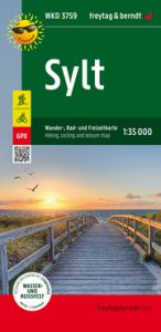 Sylt, Wander-, Rad- und Freizeitkarte 1:35.000, WKD 3759 freytag & berndt 9783707918991