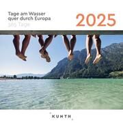 Tage am Wasser quer durch Europa - KUNTH 365-Tage-Abreißkalender 2025  9783965913868