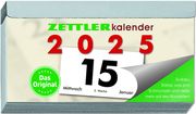 Tagesabreißkalender Q 2025 - 10,9x5,9 cm - 1 Tag auf 1 Seite - mit Sodokus, Rezepten, Rätseln uvm. auf den Rückseiten - Bürokalender 312-0000  4006928026203