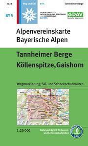 Tannheimer Berge, Köllenspitze, Gaishorn Deutscher Alpenverein e V/Landesamt für Digitalisierung Breitband und  9783948256395