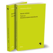 Texte zu Einsteins Relativitätstheorie/ Texte zur Quantentheorie Schlick, Moritz 9783787344420