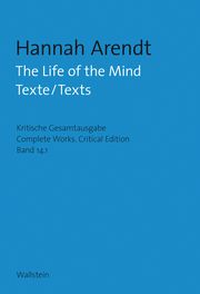 The Life of the Mind Arendt, Hannah 9783835330276