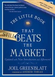 The Little Book That Still Beats the Market Greenblatt, Joel 9780470624159