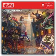 Thomas Kinkade Studios: Marvel Wandkalender 2025  9781524892791